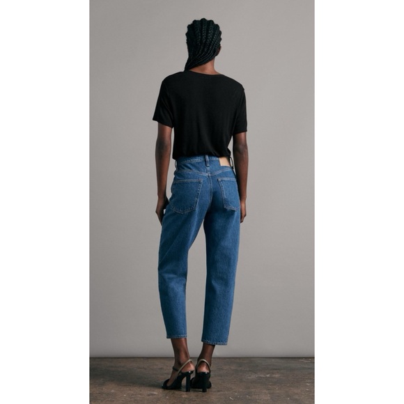 Rag & Bone Michal Linen Tee in Black - Picture 4 of 12